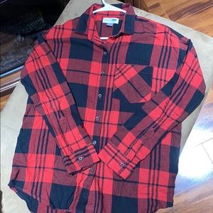 Old Navy Boyfriend cut Buffalo Plaid flannel S